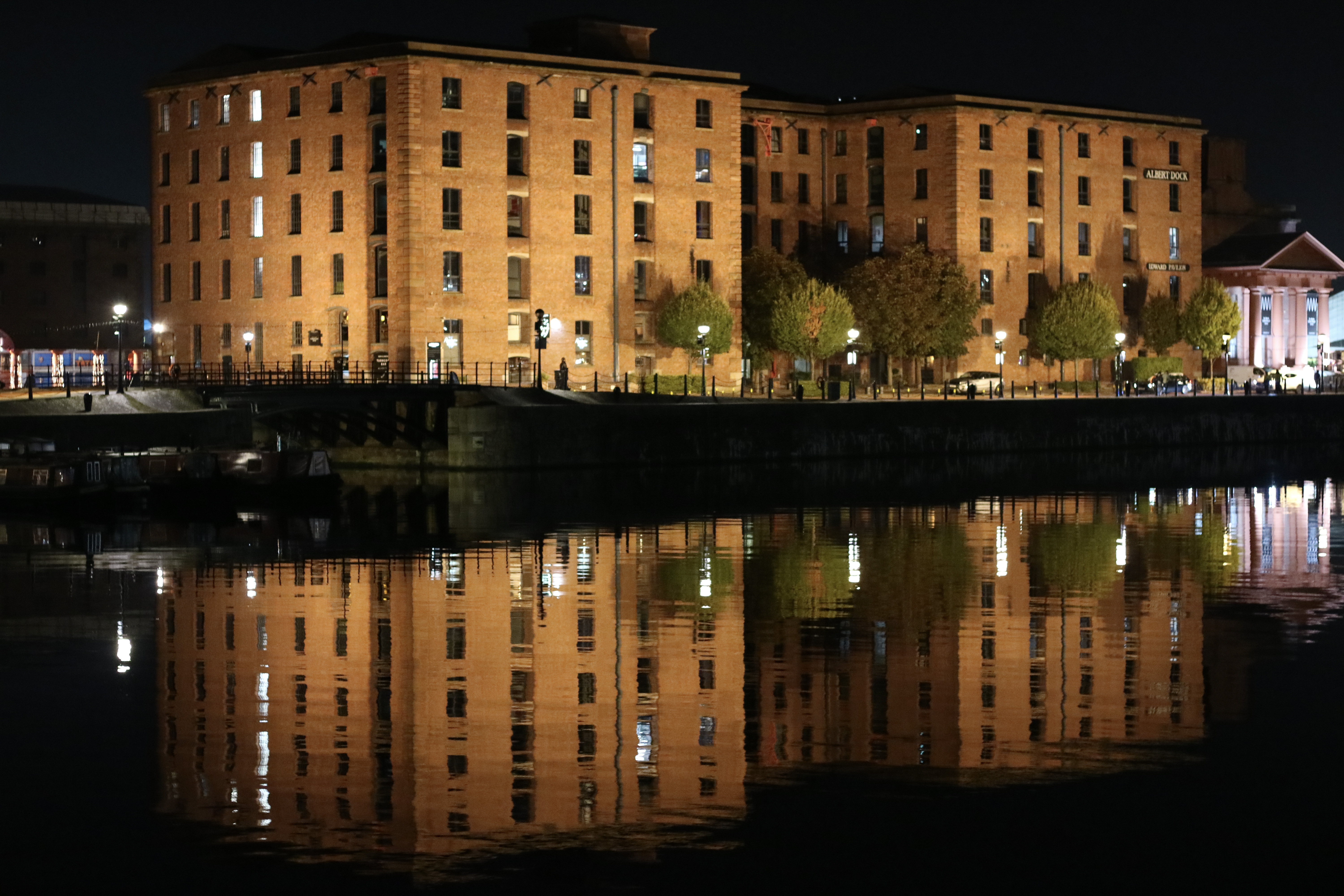 Reflections on the docks